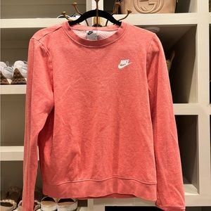 Nike sweatshirt red